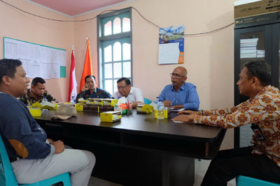 Jalin Silaturahmi, Pj Bupati Inhil Sambangi Kantor Panwaslu